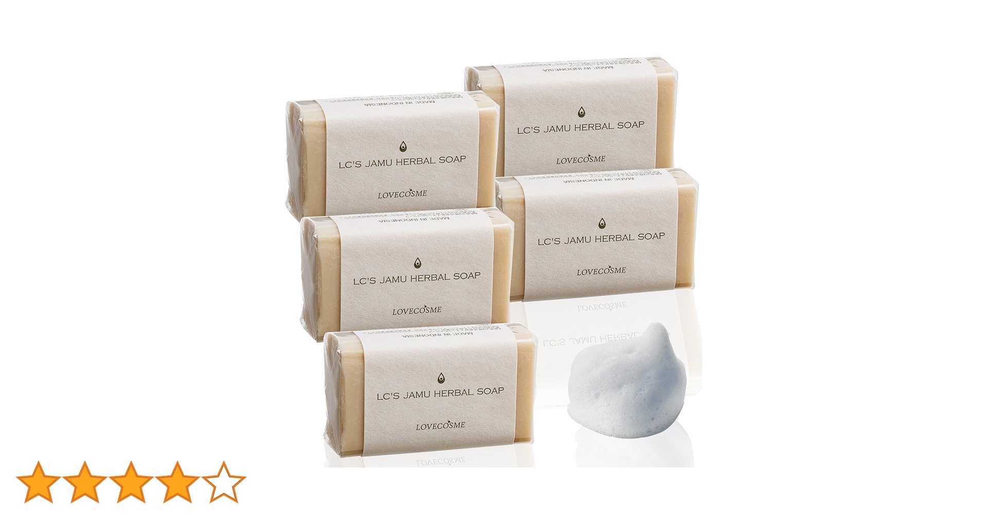 新品未使用　ジャムウ ハーバルソープ 楽天市場】【税込430円お得】 LC ジャムウ ハーバルソープ 68g